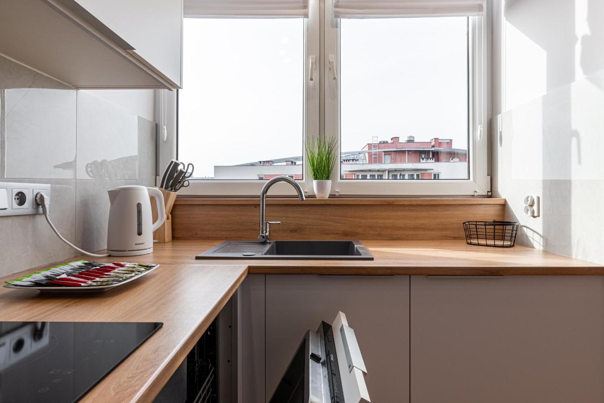9Th Floor Wroclaw Business Apartment By Rentujemy المظهر الخارجي الصورة